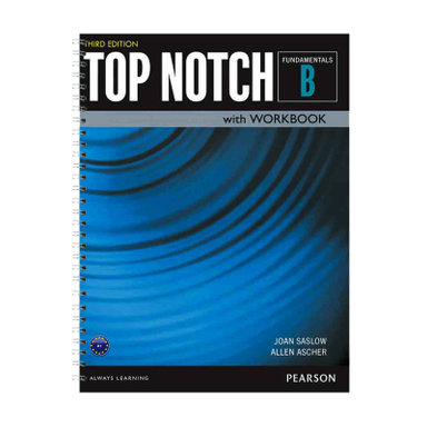 کتاب Top Notch Fundamentals B اثر Joan Saslow & Allen Ascher انتشارات زبان مهر