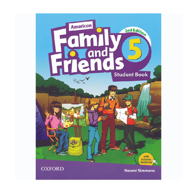 کتاب 5 American Family and Friends اثر Naomi Simmons انتشارات آکسفورد
