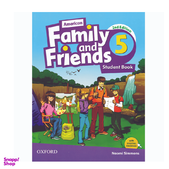 کتاب 5 American Family and Friends اثر Naomi Simmons انتشارات آکسفورد
