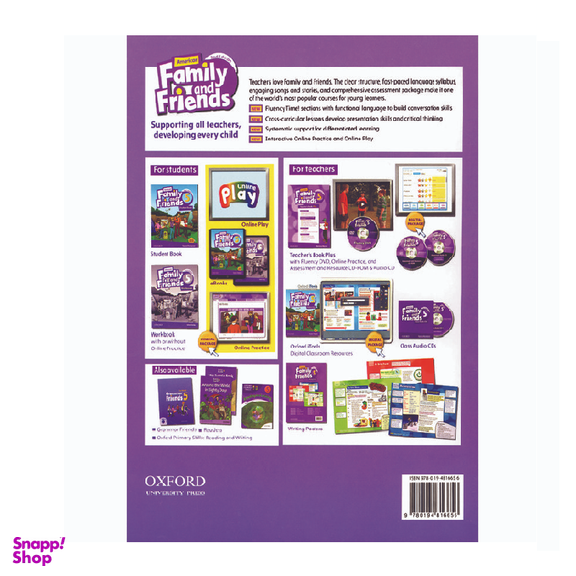 کتاب 5 American Family and Friends اثر Naomi Simmons انتشارات آکسفورد