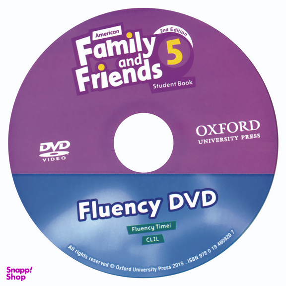 کتاب 5 American Family and Friends اثر Naomi Simmons انتشارات آکسفورد