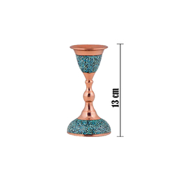 ست هفت سین سنگاب، آینه و شمعدان فیروزه کوبی آقاجانی کد 8 مجموعه 9 عددی