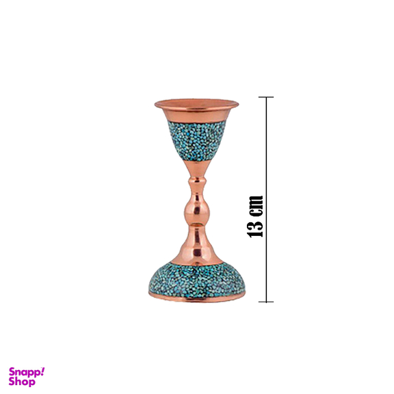 ست هفت سین سنگاب، آینه و شمعدان فیروزه کوبی آقاجانی کد 8 مجموعه 9 عددی