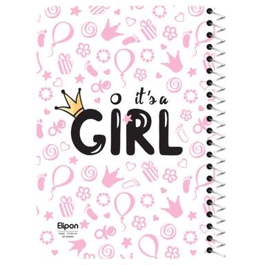 دفتر 40 برگ سیمی الیپون (Elipon) کد 2141231