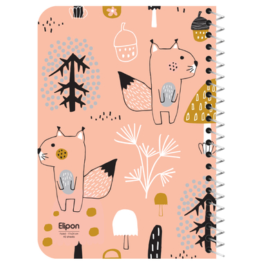 دفتر 40 برگ سیمی الیپون (Elipon) کد 2141314