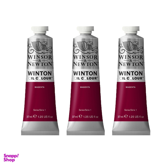 رنگ روغن وینزور اند نیوتون (Winsor & Newton) مدل Magenta 28 حجم 37 میلی لیتر