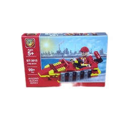 لگو 99 قطعه مدل آتشنشان بی تی (BT) کد 5