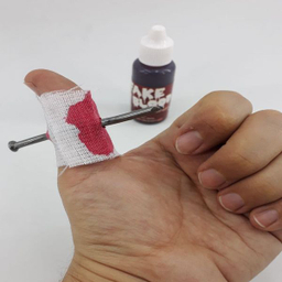 ابزار شوخی دنیای سرگرمی های کمیاب مدل میخ و باند و خون سرکاری بسته 2 عددی