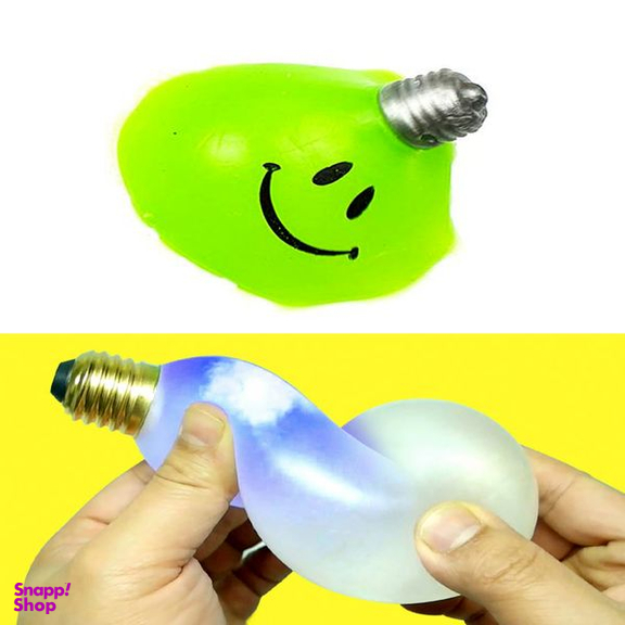 فیجت ضد استرس دنیای سرگرمی های کمیاب مدل لامپ آبکی له شو طرح لبخند