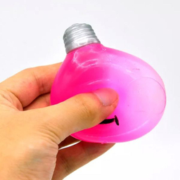 فیجت ضد استرس دنیای سرگرمی های کمیاب مدل لامپ آبکی له شو طرح لبخند