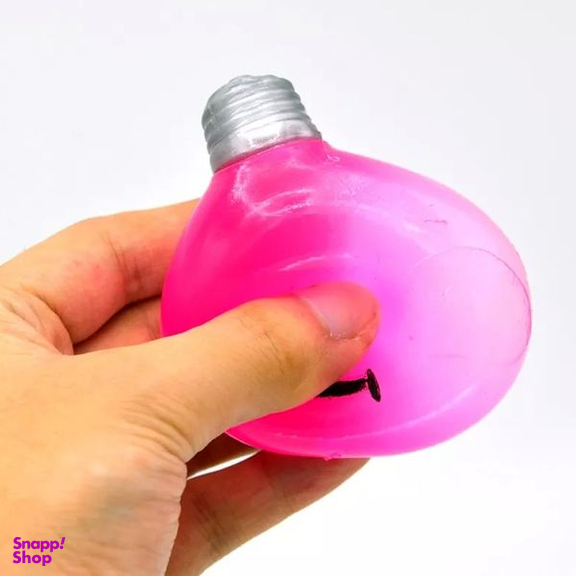 فیجت ضد استرس دنیای سرگرمی های کمیاب مدل لامپ آبکی له شو طرح لبخند