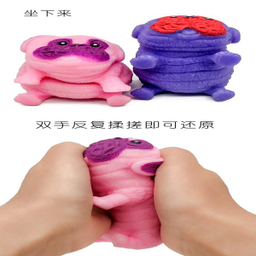 فیجت ضد استرس دنیای سرگرمی های کمیاب مدل سگ بولداگ