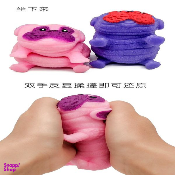 فیجت ضد استرس دنیای سرگرمی های کمیاب مدل سگ بولداگ