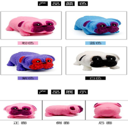 فیجت ضد استرس دنیای سرگرمی های کمیاب مدل سگ بولداگ