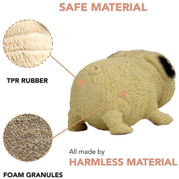 فیجت ضد استرس دنیای سرگرمی های کمیاب مدل سگ بولداگ