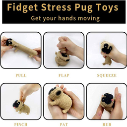 فیجت ضد استرس دنیای سرگرمی های کمیاب مدل سگ بولداگ