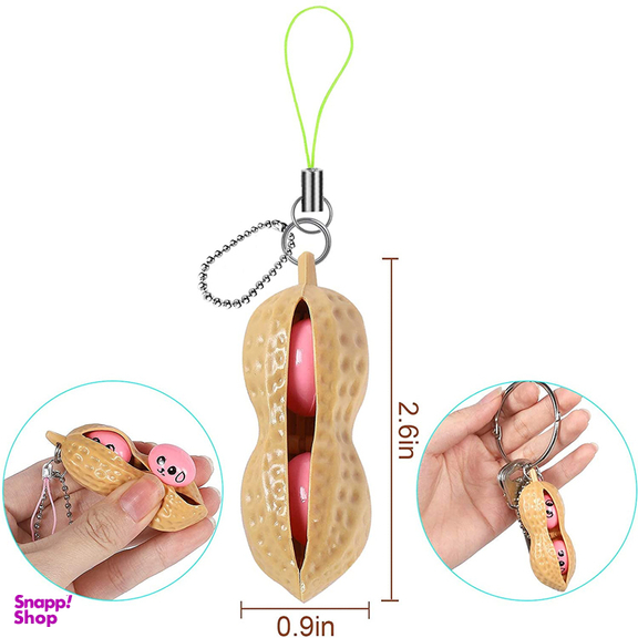 فیجت ضد استرس دنیای سرگرمی های کمیاب مدل بادام زمینی کد DSK-A189