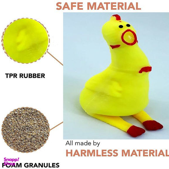 فیجت ضد استرس دنیای سرگرمی های کمیاب مدل مرغ هورمونی شنی