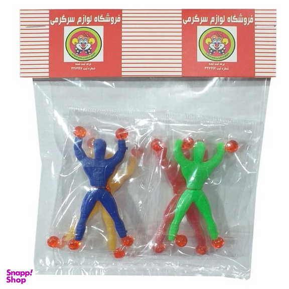 فیجت دنیای سرگرمی های کمیاب مدل اسپایدرمن ژله ایی بسته 4 عددی