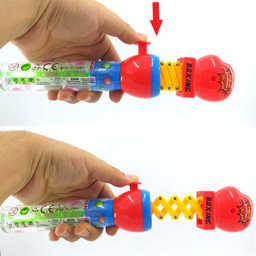 حباب ساز دنیای سرگرمی های کمیاب مدل دست مکانیکی طرح مشت بوکسور