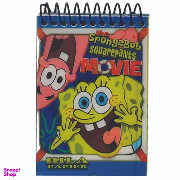 دفتر یادداشت هیلا طرح باب اسفنجی