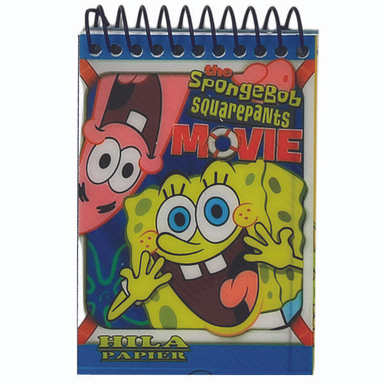 دفتر یادداشت هیلا طرح باب اسفنجی