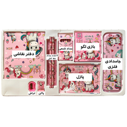 بسته لوازم تحریر یونیکورن مجموعه 10 عددی کد NEW. SARGA