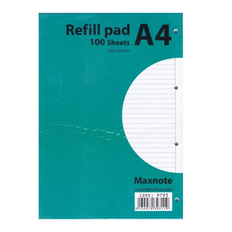 یدک کلاسور 4 حلقه 100 برگ مکث نوت (Maxnote) کد 9793