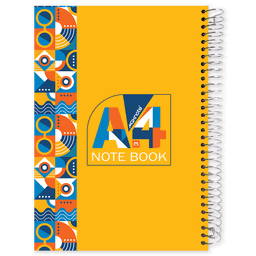 دفتر سیمی 100 برگ A4 مکس نوت (Max Note) مدل جلد سخت کد 2_9172