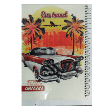 دفتر مشق 80 برگ آرمان (Arman) مدل کلاسیک