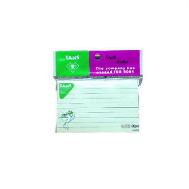 کاغذ یادداشت فنس (Fans) مدل چسب دار