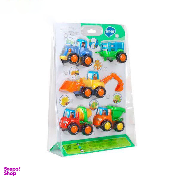 ست ماشین های هولی تویز (Huile Toys) کد 326