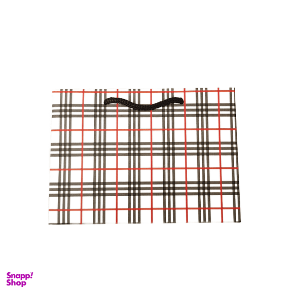 ساک هدیه طرح چهارخانه