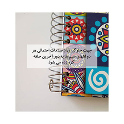 دفترچه یادداشت 200 برگ نهال (Nahal) کد 1336