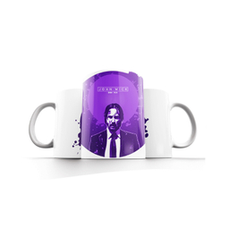 ماگ ترمه طراحان ایده (Terme Tarrahan Ide) طرح جان ویک و بابا یاگا کد cfp1920 به همراه موس پد و زیر لیوانی