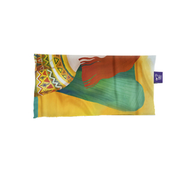کاغذ کادو پارچه‌ ای ترمه طراحان ایده (Terme Tarrahan Ide) طرح دختر و گربه آبی کد cfp1608