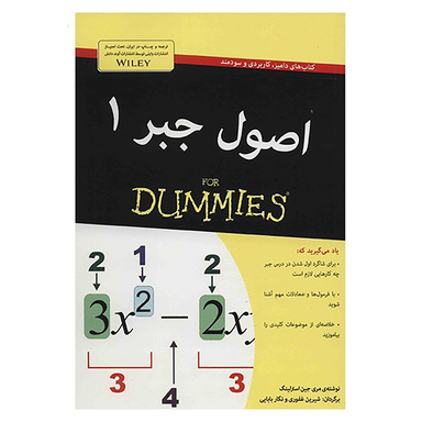 کتاب اصول جبر 1 دامیز اثر مری جین استرلینگ انتشارات آوند دانش