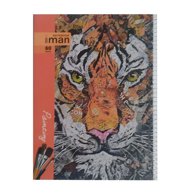 دفتر نقاشی سیمی 60 برگ ایمان (Iman) کد 9605