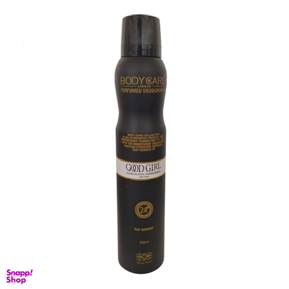 اسپری ضد تعریق زنانه بادی کر (Body Care) مدل Good Girl حجم 200 میلی‌ لیتر