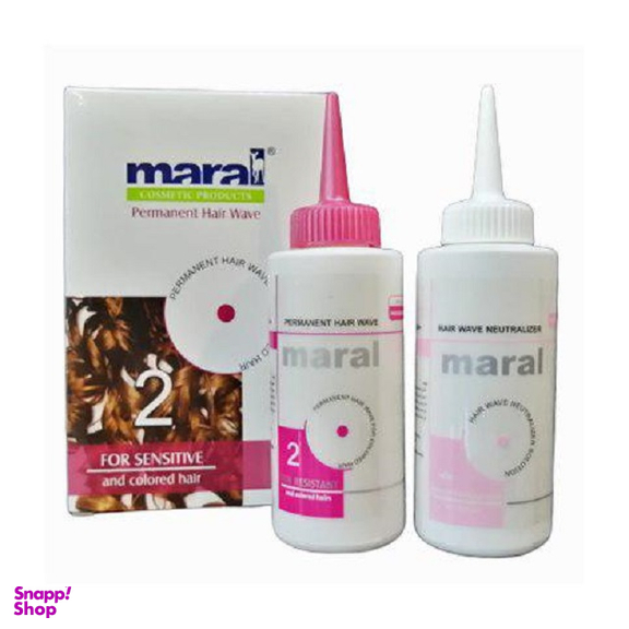 کیت فرکننده مو مارال (Maral) مناسب موهای رنگ شده حجم 200 میلی‌لیتر
