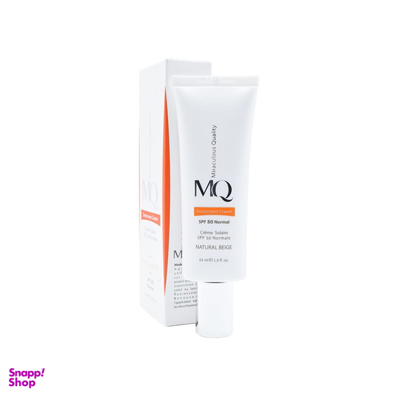 کرم ضد آفتاب رنگی ام کیو (MQ) مدل Normal با SPF50