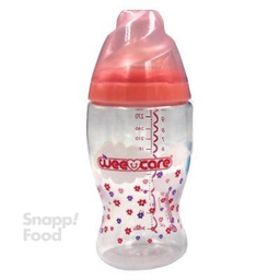 بطری شیر خوری وی کر (WeeCare) دهانه عریض 300 میلی‌لیتر