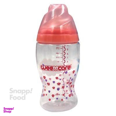 بطری شیر خوری وی کر (WeeCare) دهانه عریض 300 میلی‌لیتر