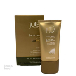 کرم ضد آفتاب ژوت (Jute) بژ طبیعی Spf 50 مناسب انواع پوست