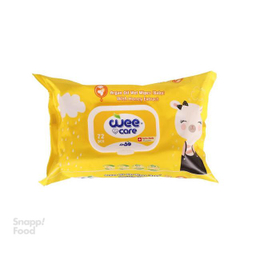 دستمال مرطوب وی کر (Wee Care) حاوی روغن آرگان بسته 72 برگی