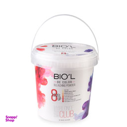 پودر دکلره بیول (Biol) مدل Blonde Club رنگ سفید وزن 500 گرم