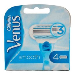یدک تیغ سه لبه ونوس مدل Smooth بسته 4 عددی
