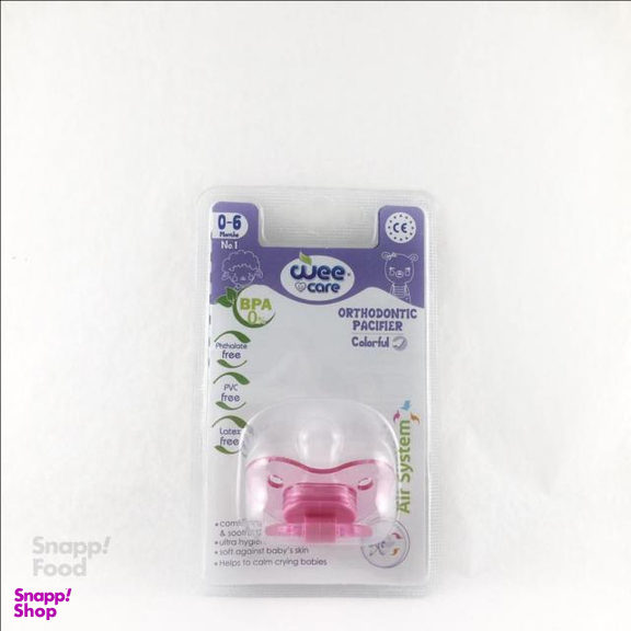 پستانک ارتودنسی وی کر (Wee Care) سایز 1