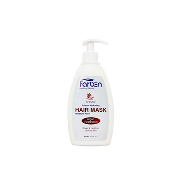 ماسک مو آرگان فاربن (Farben) مدل Moisture Rich حجم 400 میلی‌لیتر