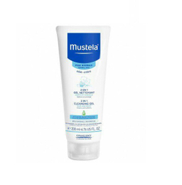 شامپو موستلا (Mustela) مدل 2در1 مناسب مو و بدن حجم 200 میلی‌لیتر